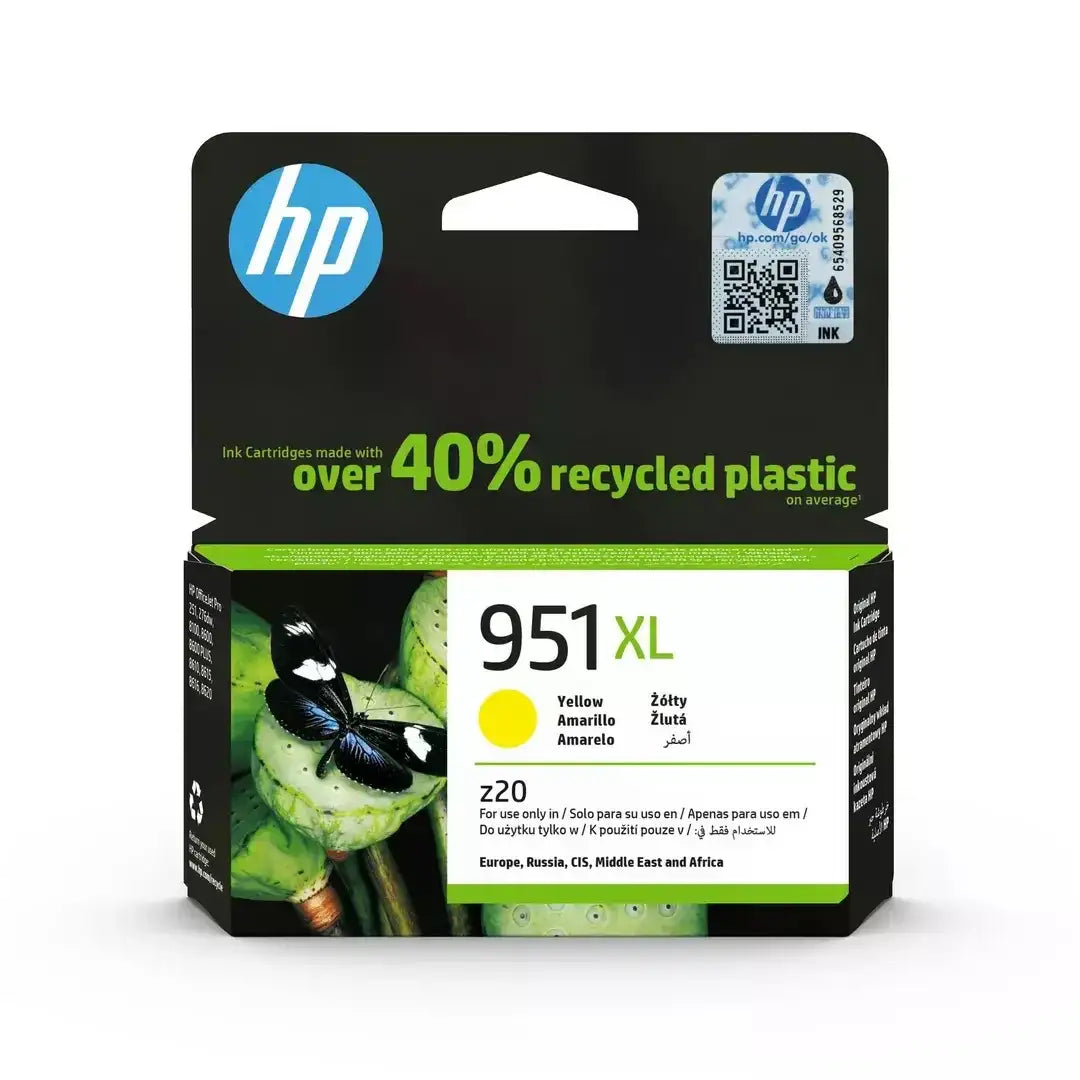 HP 951XL High Yield Original Ink Cartridge - Yellow - GulfStore.com