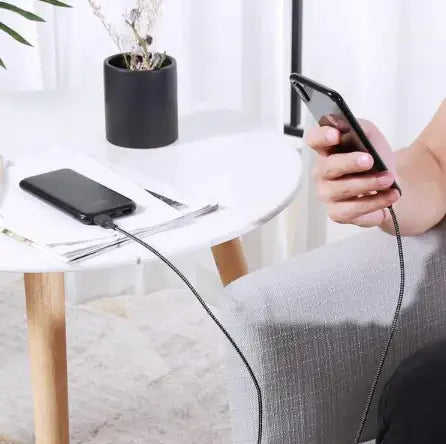 Aukey Braided Nylon MFI Lightning Cable - 1.2 meter - GulfStore.com