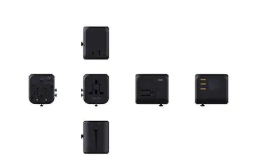 Aukey PD Universal Adapter 30W PD port Black - GulfStore.com