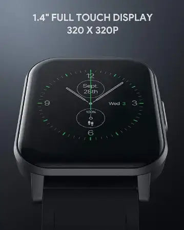Aukey Smartwatch Fitness Tracker 12 Activity Modes IPX6 Waterproof - Black - GulfStore.com