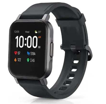 Aukey Smartwatch Fitness Tracker 12 Activity Modes IPX6 Waterproof - Black - GulfStore.com