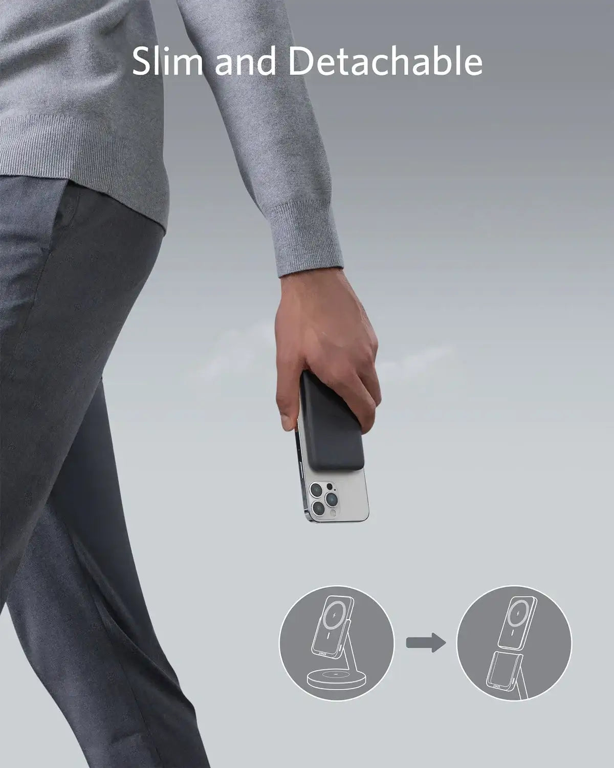 Anker 623 Magnetic Wireless Charger (MagGo) 5K - Black11 - GulfStore.com