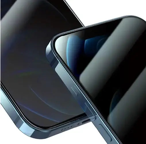 Green 9H Steve Privacy Full Glass Screen Protector for Apple iPhone 13 Pro - Black - GulfStore.com