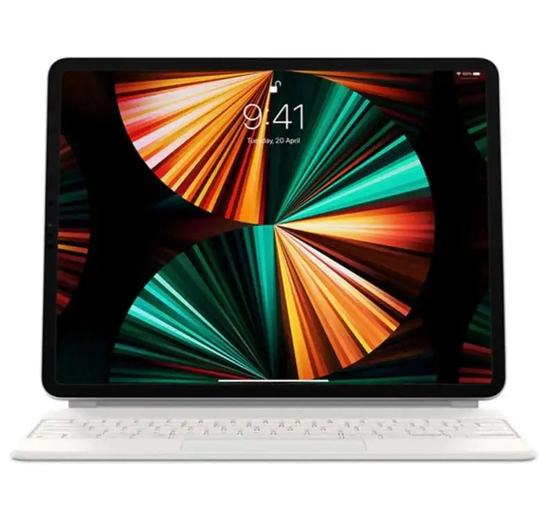 Apple Magic Keyboard for iPad Pro 12.9-inch 5th Generation - White - GulfStore.com