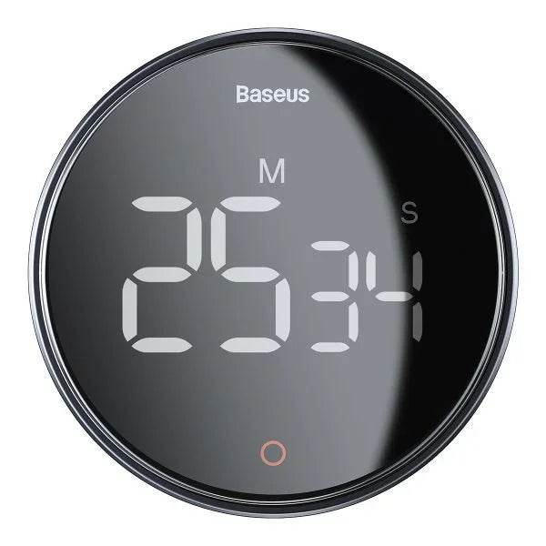 BASEUS | FMDS00012 | Heyo Rotation Countdown Timer Pro Magnetic Digital Alarm Clock | Dark Grey