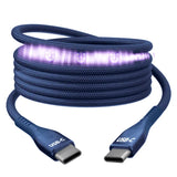 Statik | PUP-0550-3FT-CC-NVY | Statik MagStack Pro Magnetic 100w Cable USB-C to USB-C 90cm | Navy Blue