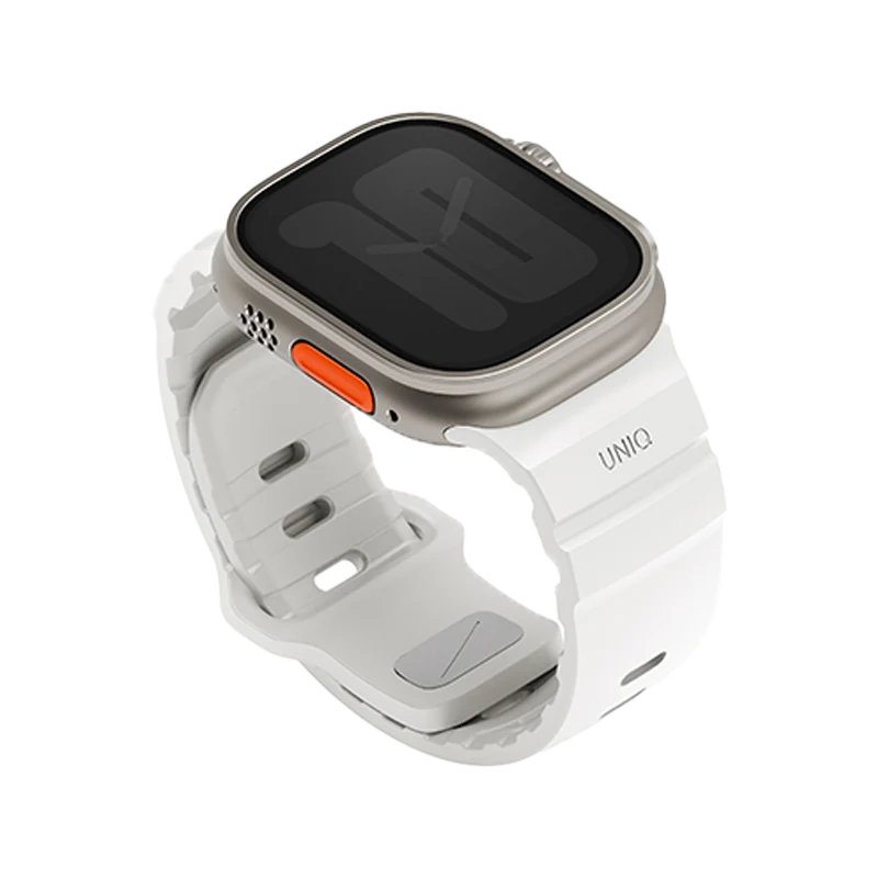 UNIQ ALTON SILICON APPLE WATCH STRAP 49/46/45/44MM - BLANC WHITE
