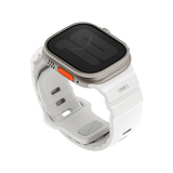 UNIQ ALTON SILICON APPLE WATCH STRAP 49/46/45/44MM - أبيض بلانك