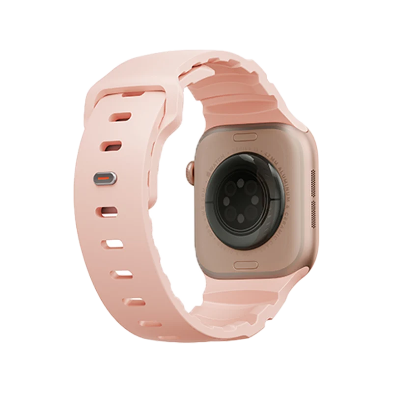 UNIQ ALTON SILICON APPLE WATCH STRAP 42/41/40MM - BLUSH PINK