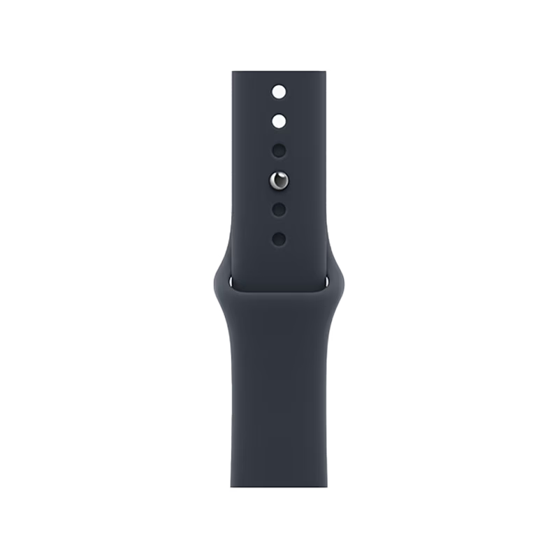 Apple Watch Series 12 GPS 46mm Space Grey Aluminium Case with Navy Blue Sport Band - S/M