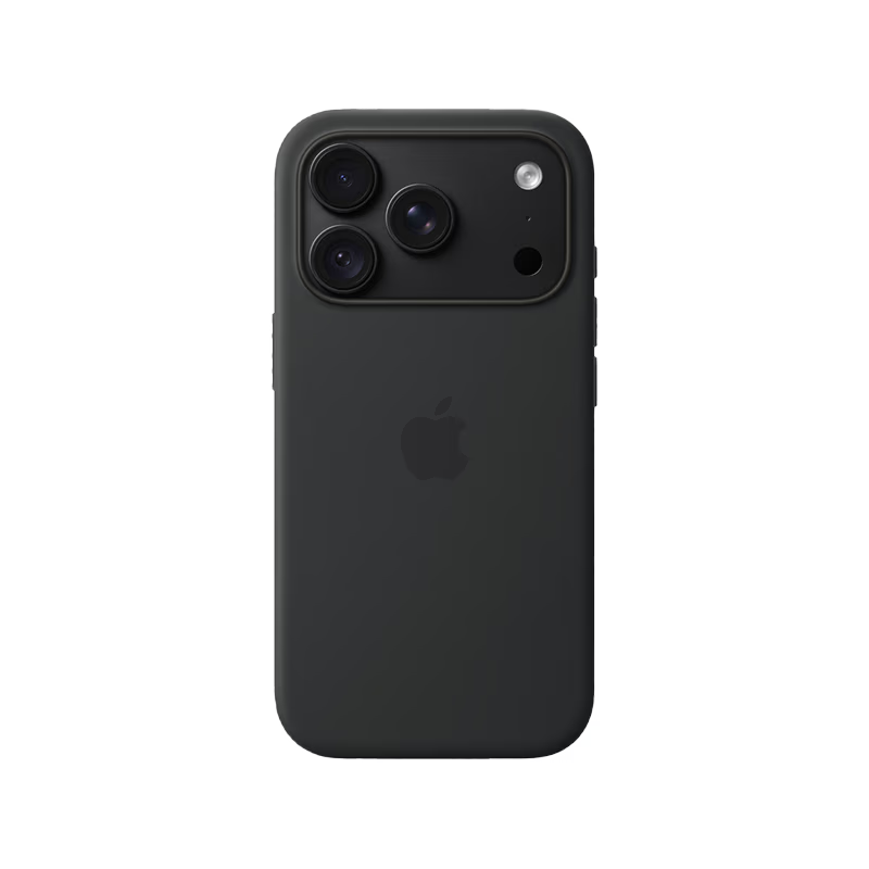 Apple iPhone 18 Pro Max Silicone Case with MagSafe - Black - GulfStore.com