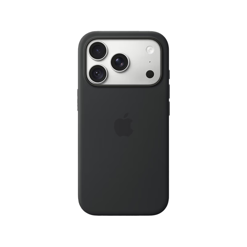 Apple iPhone 18 Pro Max Silicone Case with MagSafe - Black - GulfStore.com