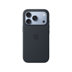 Apple iPhone 18 Pro Max Silicone Case with MagSafe - Navy Blue - GulfStore.com