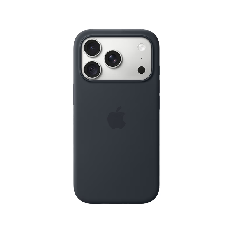 Apple iPhone 18 Pro Max Silicone Case with MagSafe - Navy Blue - GulfStore.com