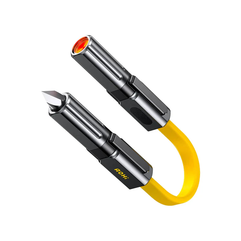 AOHI Prometheus 3-in-1 Titanium EDC Tool Cable