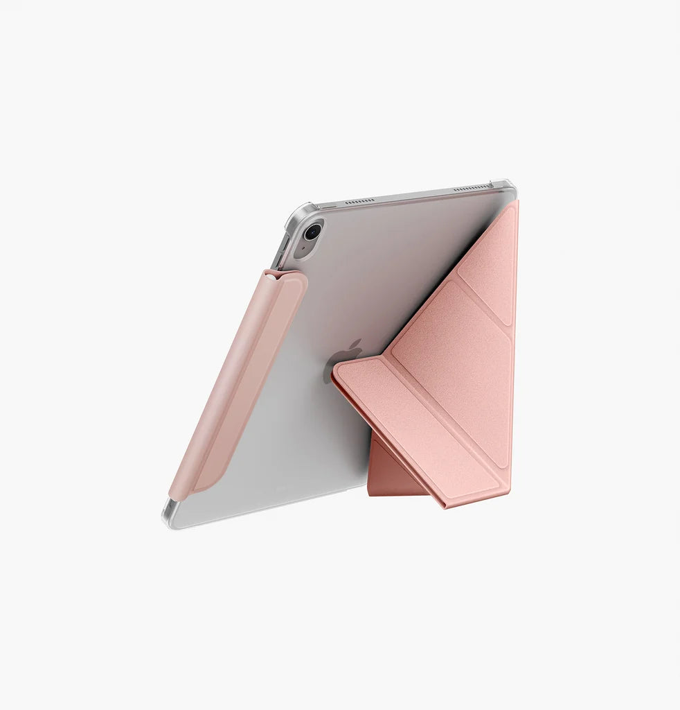 Uniq Camden Lite Case With Detachable Pencil Sleeve for iPad Air 11" M4 - Blush Pink