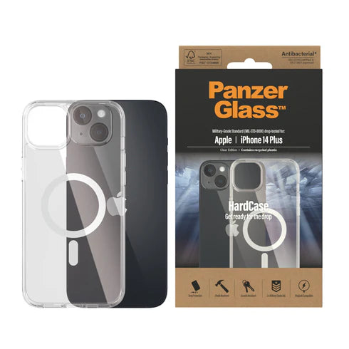 310103653 , PanzerGlass™ HardCase MagSafe Compatible Apple iPhone 14 Plus | Clear | Transparent - 411