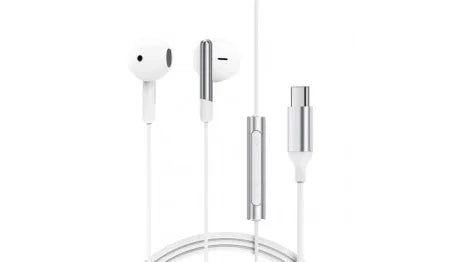 AceFast | 17299 | L3 | Usb C Earphones | White