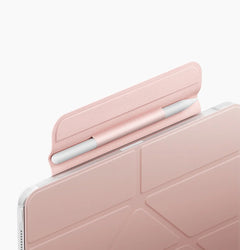 Uniq Camden Lite Case With Detachable Pencil Sleeve for iPad Air 11" M4 - Blush Pink