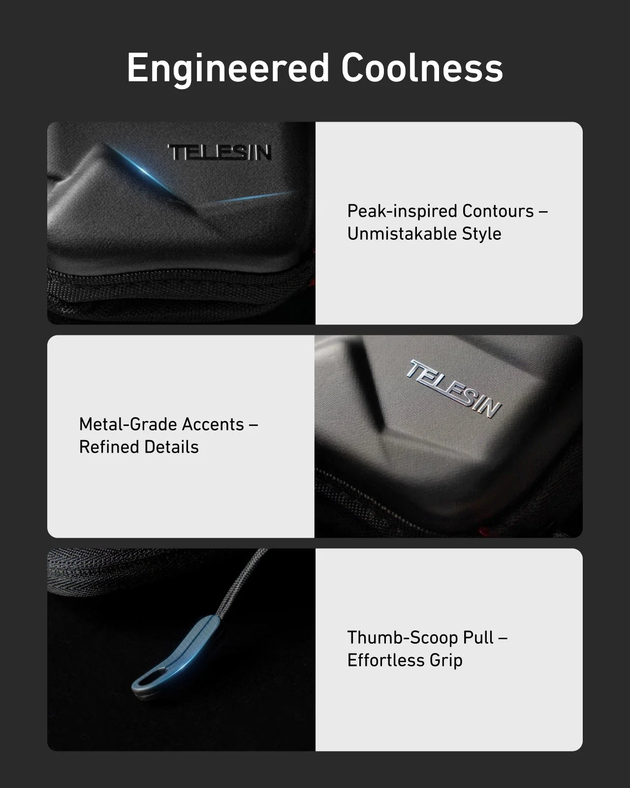 Telesin Protective bag for DJI OSMO 360--Bottom opening type