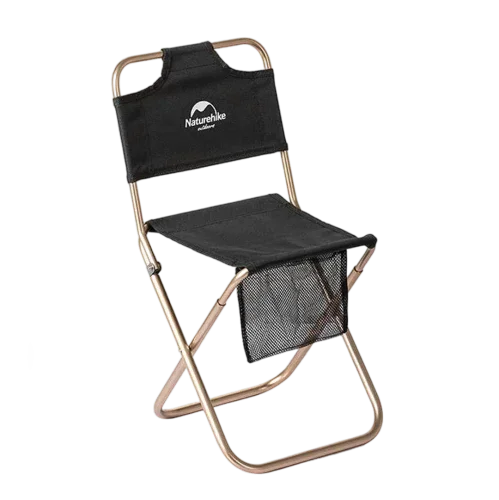 [6927595733806] Naturehike MZ01 Foldable stools with back - Black