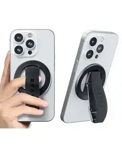 BG-01B , BRAVE GRIP 3 in 1 Magnetic Grip & Kickstand Black - GulfStore.com