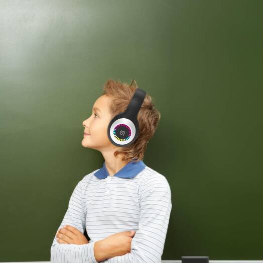 PS-STWLEP028 |  Porodo Soundtech Radiant Wireless Headphone | Black