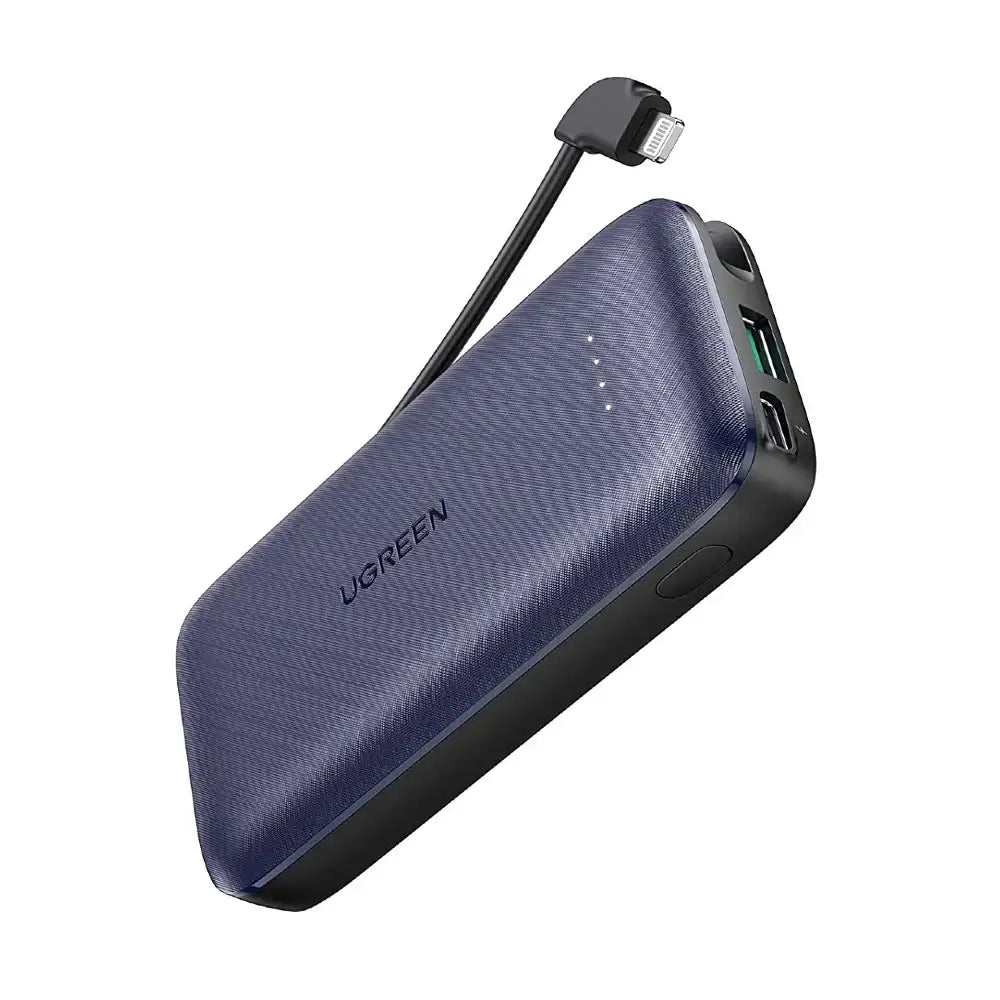 Ugreen 10000mAh Powerbank PD 20W wth Lightning Cable - GulfStore.com
