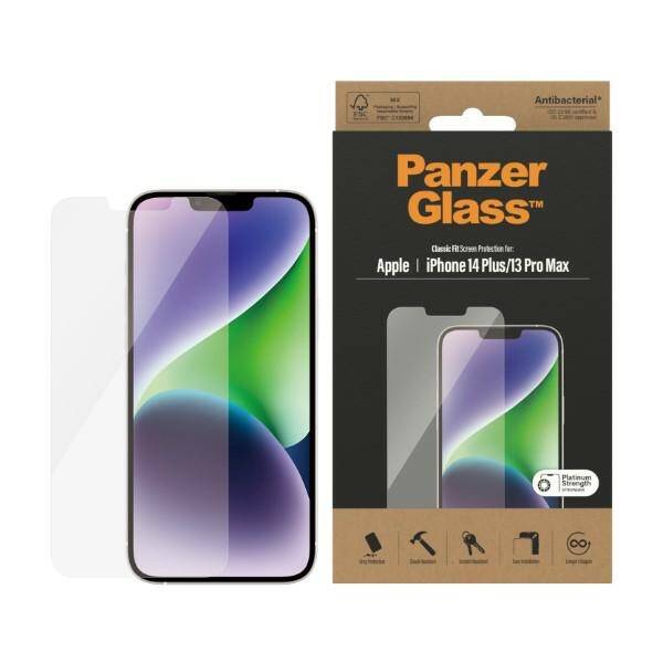 310103615، واقي شاشة PanzerGlass™ لهاتف Apple iPhone 14 Plus | 13 Pro Max | Classic Fit - 2769