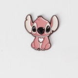 Pink & White Angel Stitch Sticker