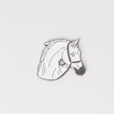 White Horse Sticker