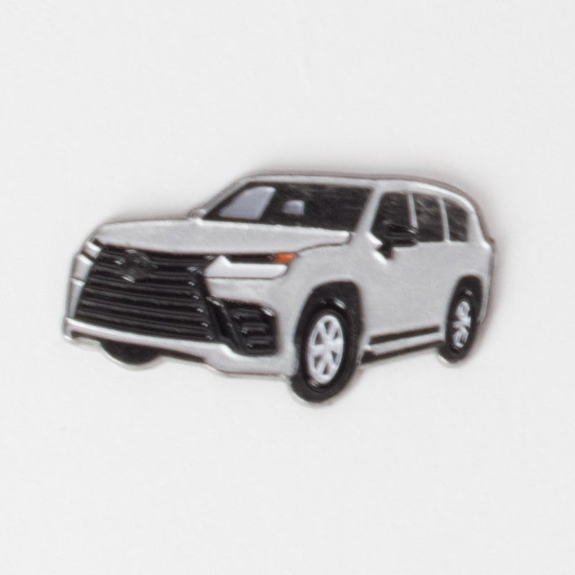 ملصق أبيض لسيارة لكسس جيب LX 600