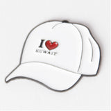 I Love Kuwait Cap Sticker