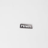 Private Sign Sticker
