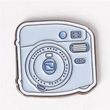 Blue Camera Sticker