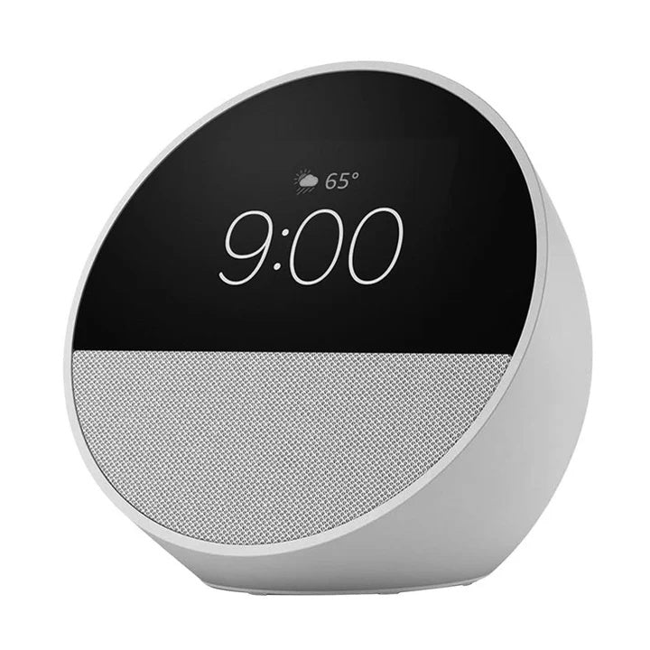Amazon Echo Spot Smart Alarm Clock - White