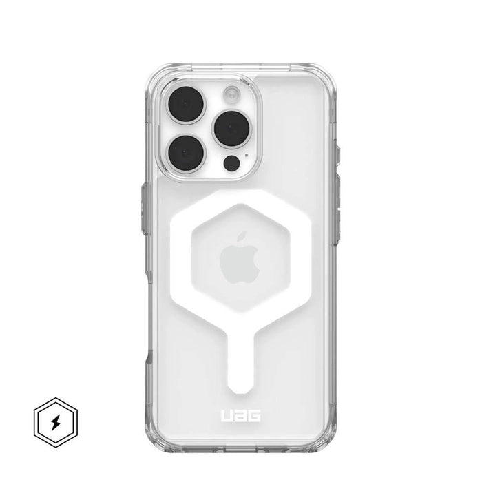 UAG | 114480114341 | UAG iPhone 16 Pro Magsafe Plyo Case | Ice/White