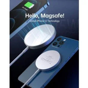 Choetech 301WH Magnetic Snap-on 15W Wireless Charger T517-F-UK-WH - GulfStore.com