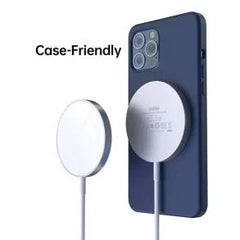Choetech 301WH Magnetic Snap-on 15W Wireless Charger T517-F-UK-WH - GulfStore.com