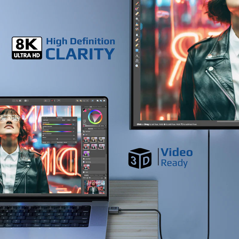 كابل بروميت HDMI™ 2.1 فائق السرعة معتمد بطول 1.5 متر بدقة 8K@60Hz • تقنية HDR الديناميكية - PrimeLink8K-150