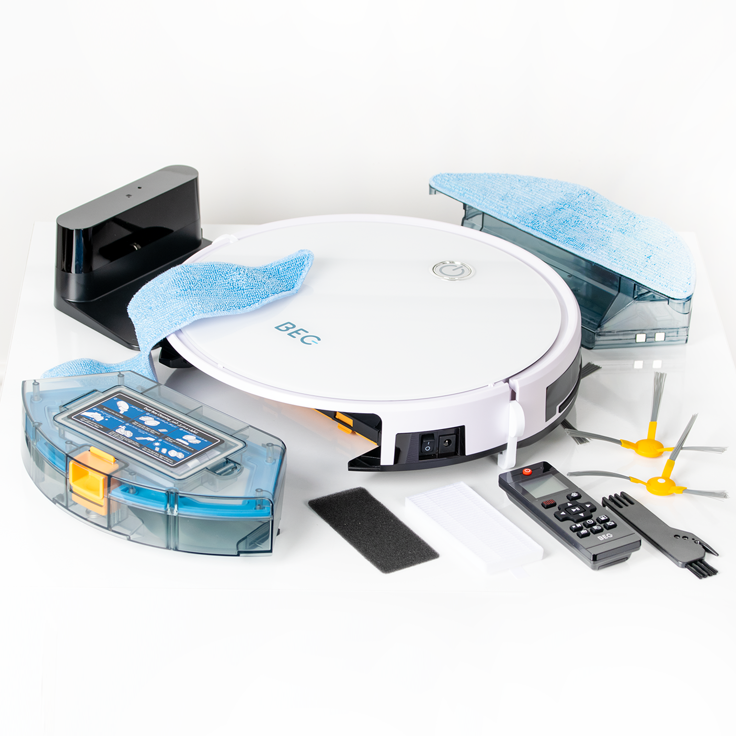 BEC Robot Vacuum Cleaner - White B21MMEXVAC660