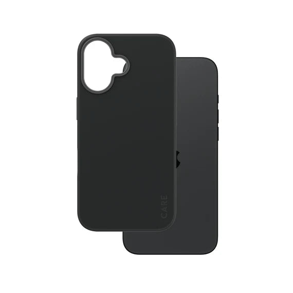 CARE™ by PanzerGlass® Case Black w. MagSafe iPhone 16