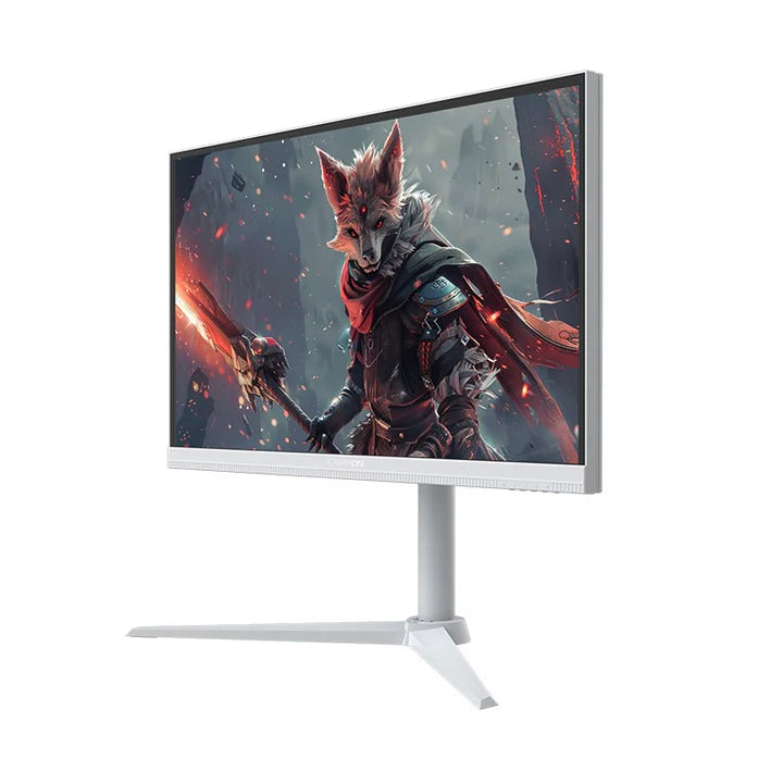 شاشة GAMEON GOAP24FHD380IPS Artic Pro Series مقاس 24 بوصة بدقة FHD، ومعدل تحديث 380 هرتز، ووقت استجابة 0.5 مللي ثانية، ومنفذ HDMI 2.1، وشاشة ألعاب IPS سريعة (تدعم PS5) - أبيض