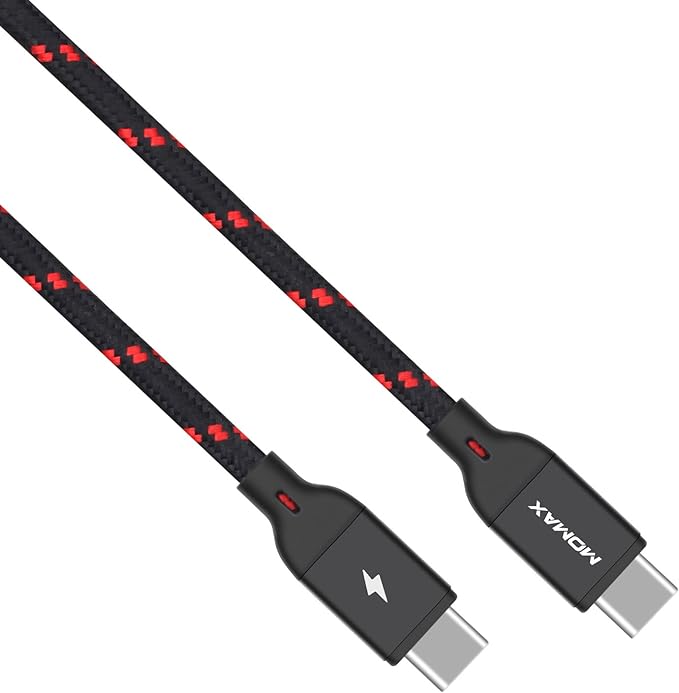 MOMAX Elite-Link USB-C TO USB-C CABLE 2M BLACK - Model : DTC9D
