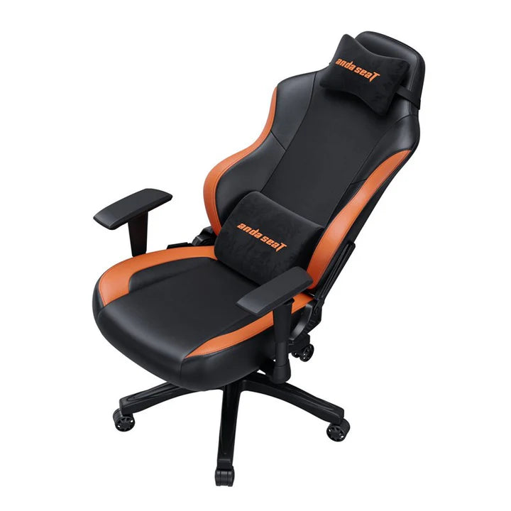 Andaseat Luna series Gaming Chair Large - Black/orange