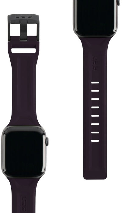 UAG Apple Watch 45mm/44mm/42mm Silicone Scout Strap (Aubergine) , 191488114949