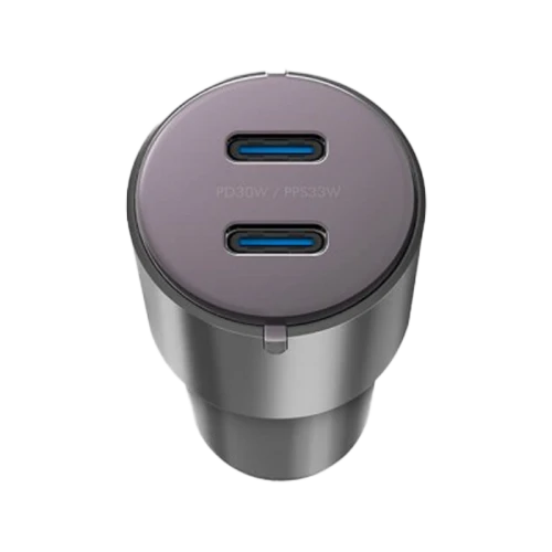 CAR-AD-D60 | ENERGEA AluDrive | USB-C Duo Port Aluminium 66W Car Charger - GulfStore.com