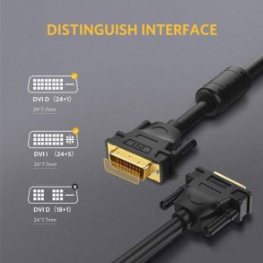 Ugreen DVI-D 24+1 Dual Link Video Cable 2m