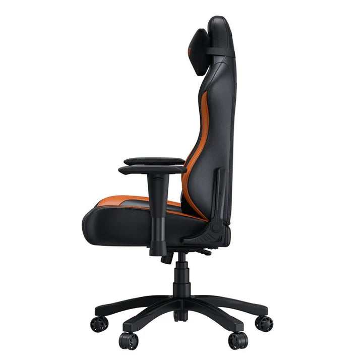 Andaseat Luna series Gaming Chair Large - Black/orange