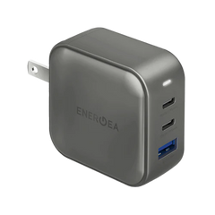 CHR-TW-GAN66 | ENERGEA Travelworld Gan66 | 2C1A Pd/Pps/Qc3.0 Wall Charger | 66W (Us+Uk+Eu+Au) - Gun Eol - GulfStore.com